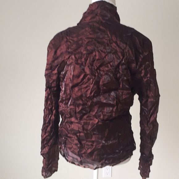 Comm Il Faut Brown jacket - Picture 2 of 4